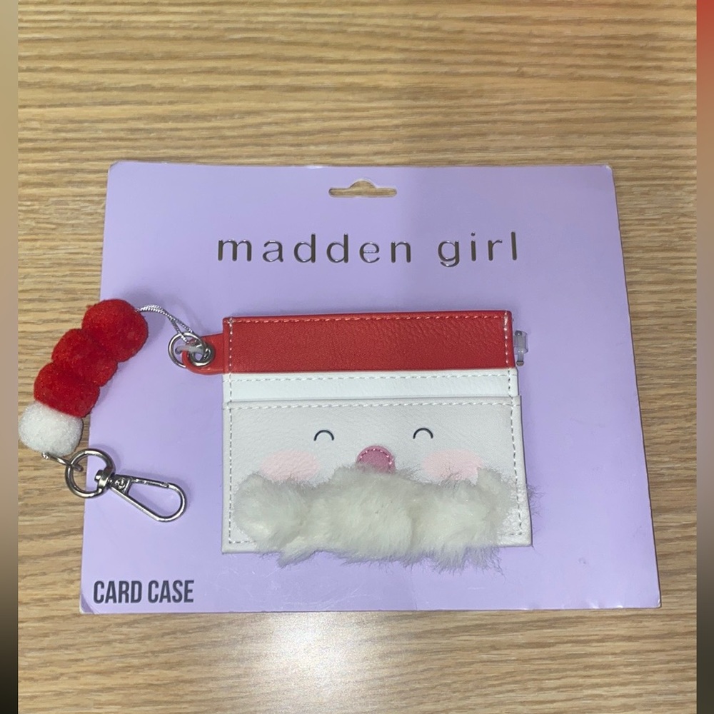 Madden Girl Santa Card Case